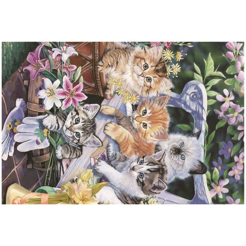 Chat De Parc - Mini Puzzle Pour Adultes, 150 Pièces, Petit Puzzle Difficile, Décoration De La Maison, Divertissement