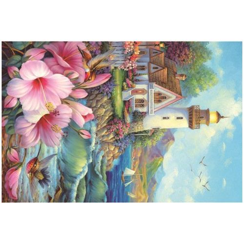 Phare - Mini Puzzle Pour Adultes, 150 Pièces, Petit Puzzle Difficile, Décoration De La Maison, Divertissement