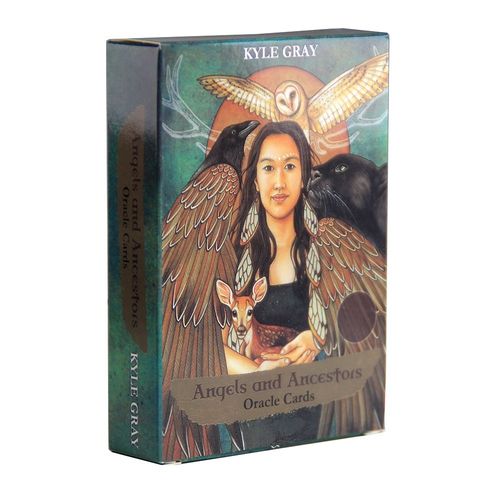 Vert Clair - Jeu De Tarot Laird De La Légende Du Magicien Pour Oracle, Jeu De Société Avec Soin De Soi Sacré, Idéal Comme Cadeau