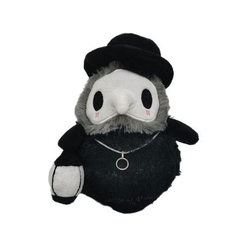 Médecin De La Peste Infirmière En Peluche Corbeau De La Peste Halloween Poupée Phosphorescente Poupée En Tissu Absorbant La Lumière Médecin De La Peste 20cm