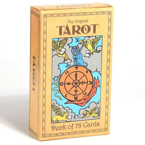 Rouge - Jeu De Tarot Laird De La Légende Du Magicien Pour Oracle, Jeu De Société Avec Soin De Soi Sacré, Idéal Comme Cadeau