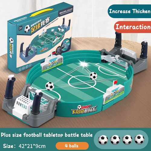 Moyen 4 Balles - Jeu De Football De Table, Pour Fête En Famille, Jouets De Football De Table Pour Enfants Garçons, Jeu De Cerveau En Plein Air