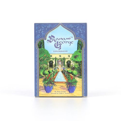 Bleu Profond - Mini Cartes De Tarot Oracle, Jeux De Société Avec Guide D'astrologie Pour Chat