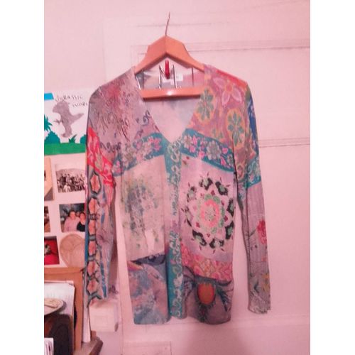 Pull Fin Coloré 42 Xl Desigual.