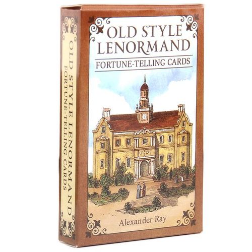 Lénormand À L'ancienne - Jeu De Tarot Oracle Karma Avec Guide Pdf, Cartes De Bonne Aventure, Pour Les Fêtes De Famille Et Les Loisirs
