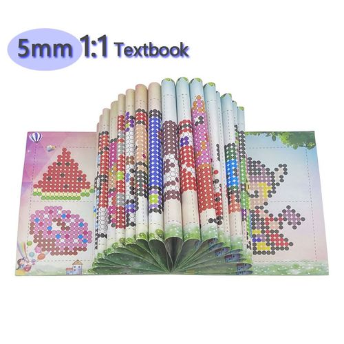 Dessins 5mm - Livre De Texte Avec Motif De Dessin Pour Enfants, Outil De Perles De Fer Hama, Puzzle 3d, Artisanat Créatif, Cadeau De Jouet, Étude De Perler, Atlas