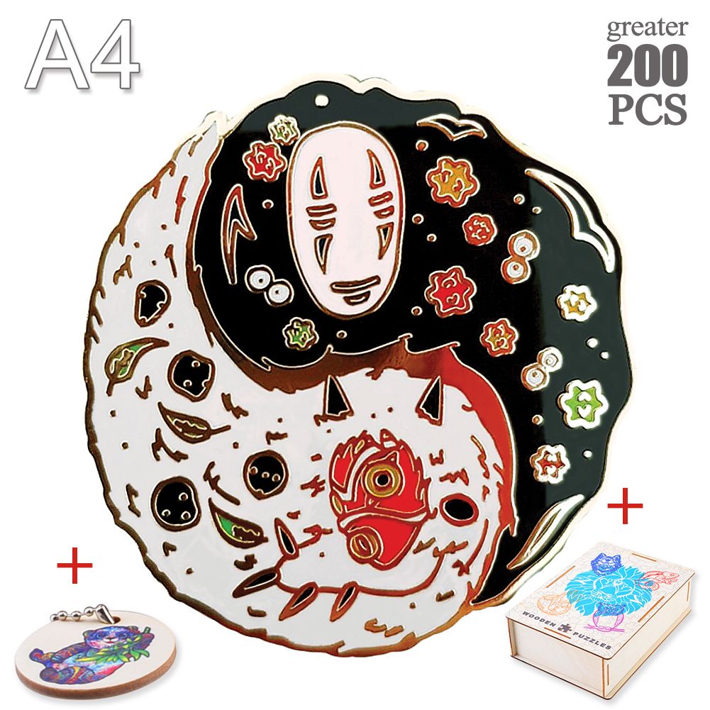 Taichi-16-A4 - Puzzle Animal En Bois Pour Adultes Et Enfants, Jeux Interactifs De Décompression, Bricolage, Tortue, Chien, Renard, Cadeaux'anniversaire