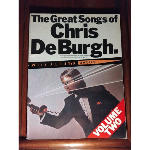 Sonbook The Great Songs Of Chris De Burgh