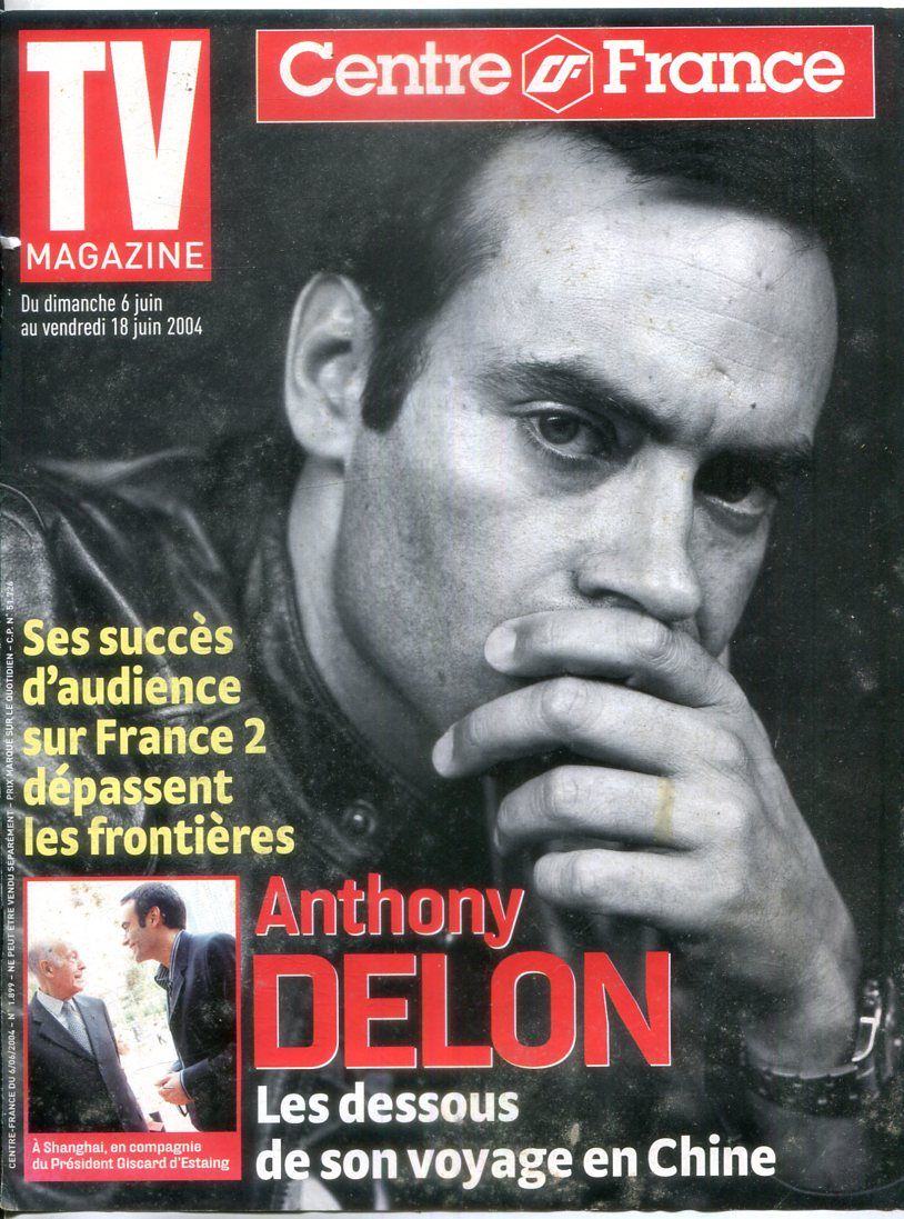 Coupure De Presse - Anthony Delon - Les Dessous De Son Voyage En Chine - 2004