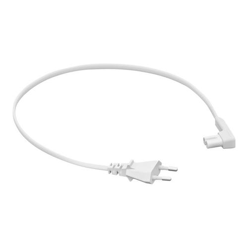 Sonos - Câble d'alimentation - Europlug (M) pour IEC 60320 C7 - 50 cm - blanc - Europe - pour Sonos One, One SL, PLAY:1