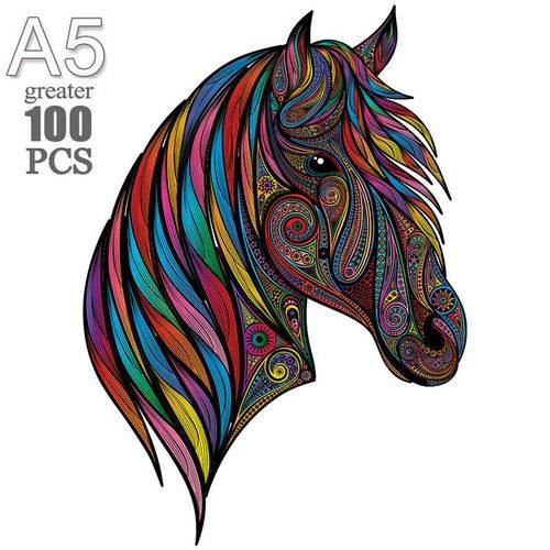 Ma-01-A5 - Puzzle Animal En Bois Pour Adultes Et Enfants, 300 Pièces, Tortue Mystérieuse, Cadeau De Vacances, Jeux Interactifs, Jouet En Bois