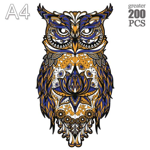 Mty-33-A4 - Puzzle Animal En Bois Pour Adultes Et Enfants, 300 Pièces, Tortue Mystérieuse, Cadeau De Vacances, Jeux Interactifs, Jouet En Bois