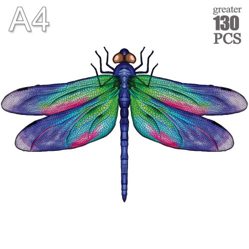 Qingt-07-A4 - Puzzle Animal En Bois Pour Adultes Et Enfants, 300 Pièces, Tortue Mystérieuse, Cadeau De Vacances, Jeux Interactifs, Jouet En Bois