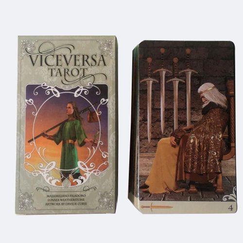 Vice Versa - Nouvelles Cartes De Tarot Oracles Pour Femmes Et Filles, Jeu De Société Mystérieux, Marié, Sorcière Verte