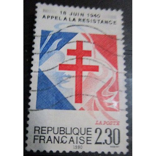 1990. F2656: Cinquantenaire De L'appel À La Résistance.