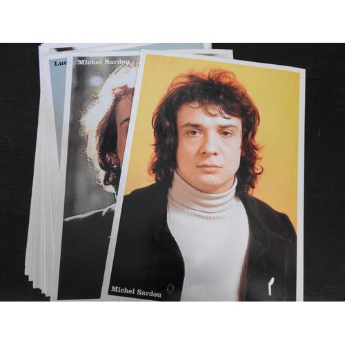 Lot De 2 Posters De Michel Sardou A4