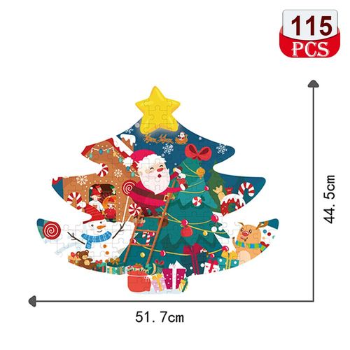 S1225 Sans Boîte - Puzzle Dinosaure Pour Enfants, Jouet Éducatif, Ville, Formes D'animaux, Cadeaux De Noël