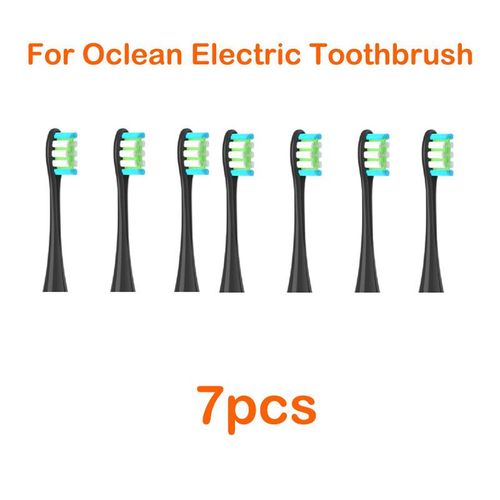 T¿ºtes De Brosse ¿¿ Dents Sonique Dupont Souple",Poils D'aspirateur,T¿ºtes De Rechange,Oclean Flow,X,X,Pro,Z1,F1,One,Air 2,Se,"7 Pi¿¿Ces - Type 7pcs Black