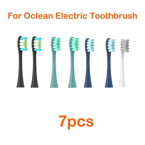 T¿ºtes De Brosse De Rechange Pour Oclean",T¿ºtes De Brosse,Poils D'aspirateur ¿¿ Dents Soniques Dupont,Doux,Flow,X,X,Pro,Z1,F1,One,Air 2,Se,"7 Pi¿¿Ces - Type 4 Colors #A