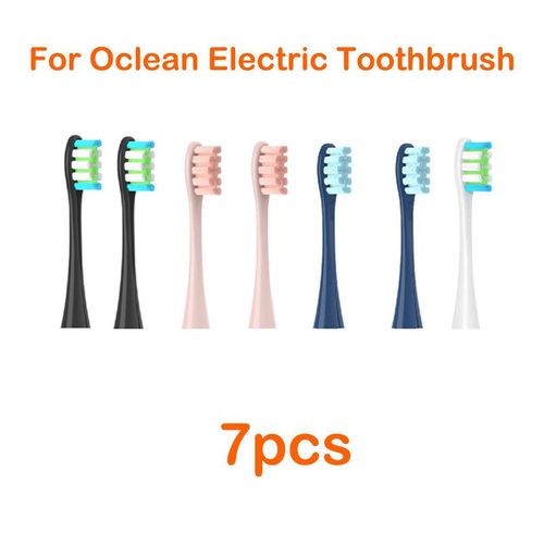 T¿ºtes De Brosse De Rechange Pour Oclean",T¿ºtes De Brosse,Poils D'aspirateur ¿¿ Dents Soniques Dupont,Doux,Flow,X,X,Pro,Z1,F1,One,Air 2,Se,"7 Pi¿¿Ces - Type 4 Colors #B