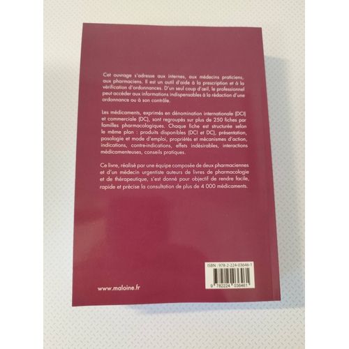 Médicaments - L'essentiel Pour Prescrire