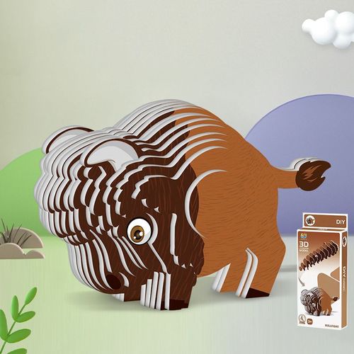 Puzzle En Papier 3d Dinosaure Montessori Pour Enfants, Jouets Éducatifs, Drôle, Assemblage Manuel, Modèle Tridimensionnel Pour Garçons Et Filles