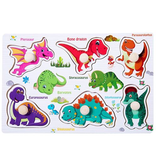Dinosaure-400698 - Puzzle Montessori du Système Solaire pour Enfant Garçon et Fille, Jouet de Communautés ètes en Bois, Jeu de Société, Astronomie, ApprentiCumbria
