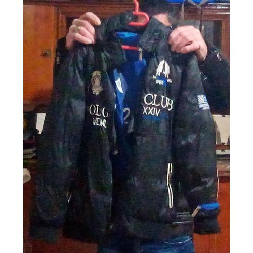 Blouson Rivaldi Noir Et Bleu Taille 12 Ans ..