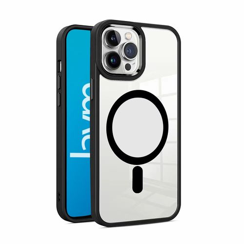 Jaym - Coque Bumper - Compatible Magsafe - Compatible Avec [ Iphone 15 ] - Noir