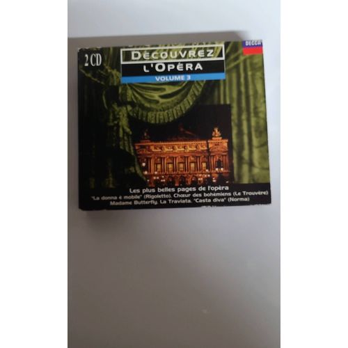 Classicmania : Decouvrez L'opera Vol. 3