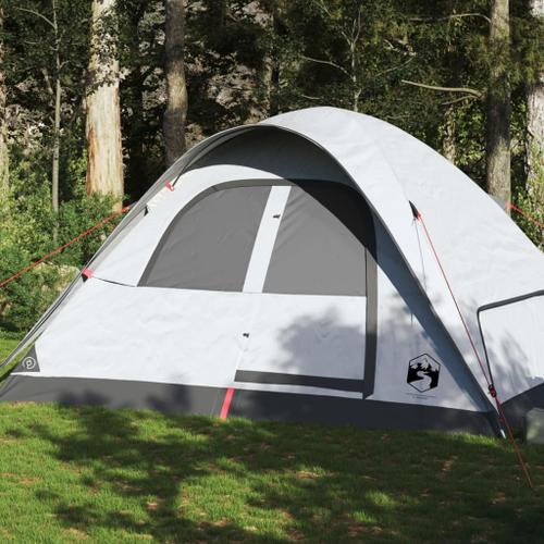 Vidaxl Tente Familiale À Dôme 6 Personnes Tissu Occultant Imperméable