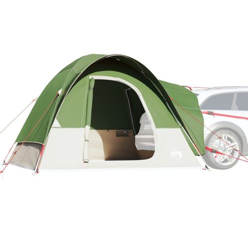 Vidaxl Tente De Voiture 4 Personnes Vert Imperméable