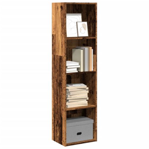 Vidaxl Bibliothèque Vieux Bois 40x30x152 Cm Bois D'ingénierie