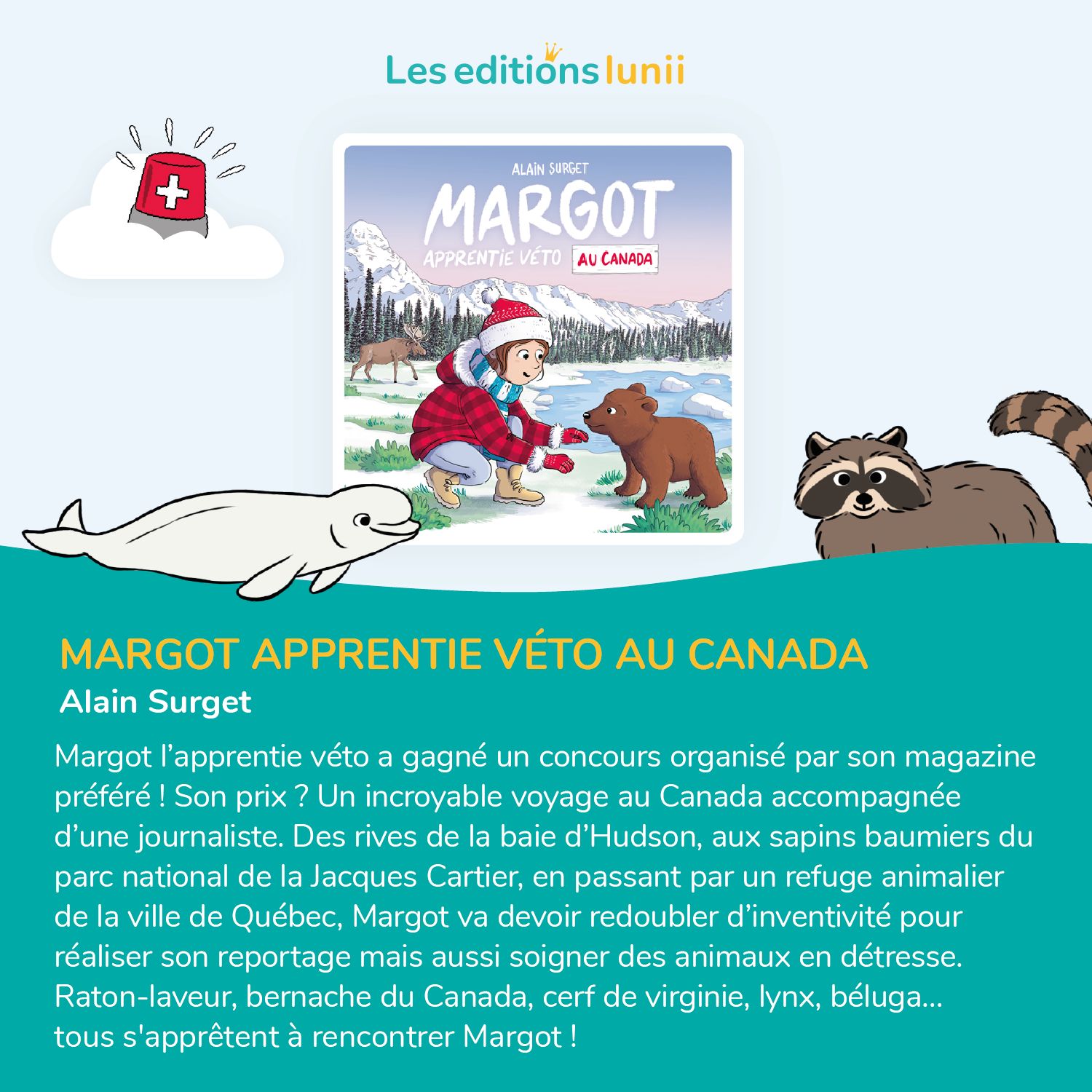 Lunii - Coffret Margot Apprentie Vto Au Canada - Livre Audi... - 2