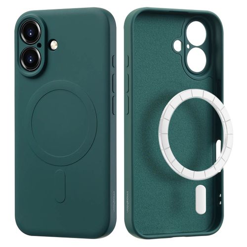 Imoshion Coque Couleur Avec Magsafe Iphone 16 Vert Foncé