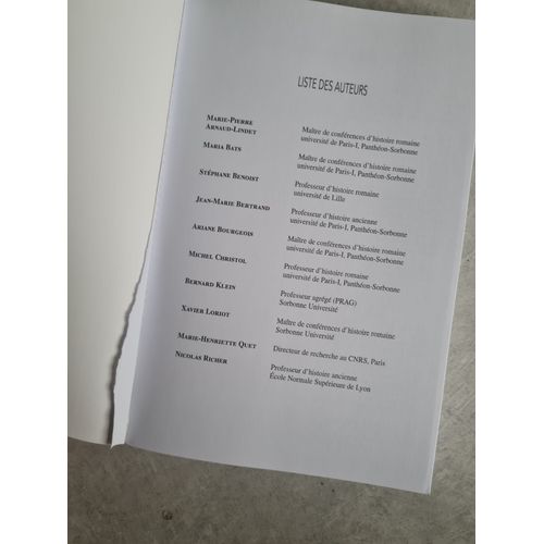 Le Monde Romain - Cours, Documents, Méthodes