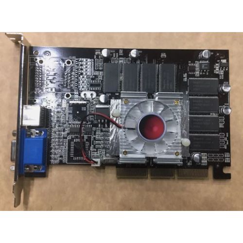 Carte graphique NVIDIA Geforce4 MX440 64MB DDR, S-VIDEO, VGA AGP