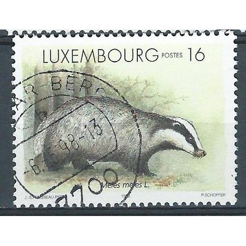 Luxembourg-Obl -1996-Yt N° 1350-Melèze-Melèze