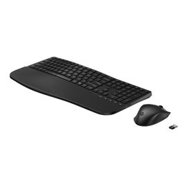 HP 685 - Ensemble clavier et souris - bi-mode, agencement à 3 zones, multi-appareils, 23 touches programmables, détection automatique du système d'exploitation, déplacement des touches à profil...