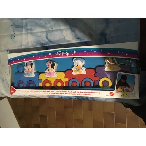Train Puzzle Jouet D'éveil Disney Mattel