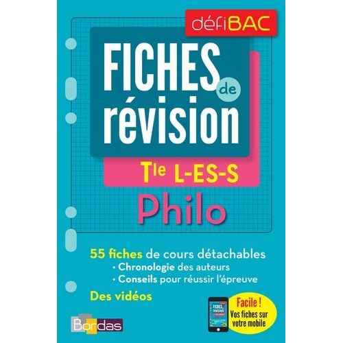 Philosophie Tle L-Es-S - Fiches De Révision