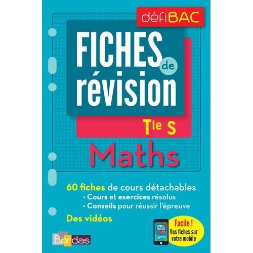 Maths Spécifique Et Spécialité Tle S - Fiches De Révision
