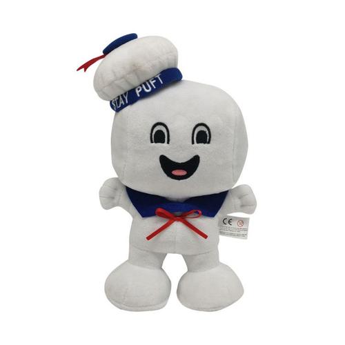 Ghostbusters Capitaine Grand Blanc Peluche Fantôme Mangeur De Fantômes Vert Fantôme Fantôme Poupée Cartoon Cadeau Poupée Grand Blanc 23cm