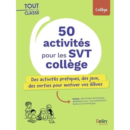 50 Activites Motivantes Pour Les Svt Collège