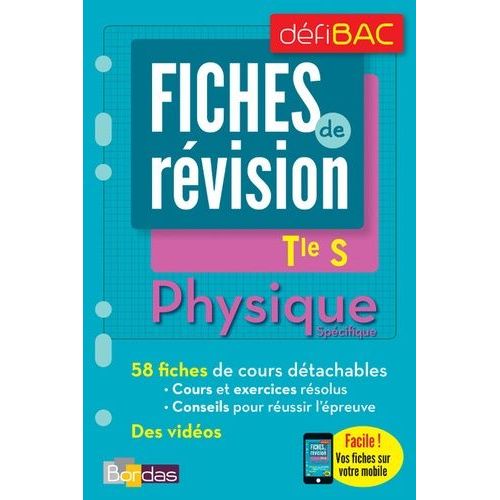 Physique Spécifique Tle S - Fiches De Révision