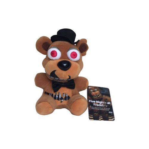 Peluche Jouet Sundrop Fnaf Safety Loophole Final Boss Sun Moon Doll Brown Bear 18cm