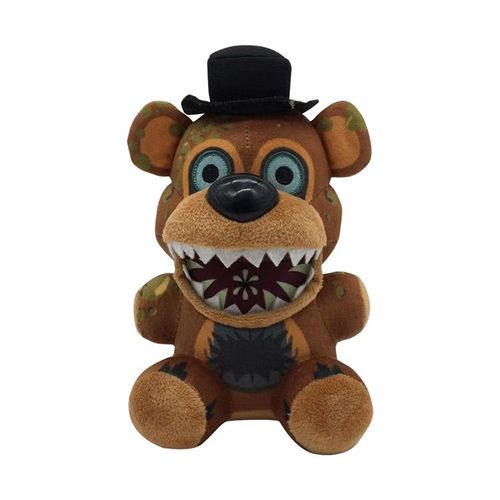 Peluche Jouet Sundrop Fnaf Safety Loophole Final Boss Sun Moon Doll New Brown Bear 18cm