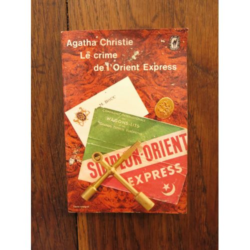 Le Crime De L'orient-Express De Agatha Christie. Le Livre De Poche, Policier N°1607. 1970