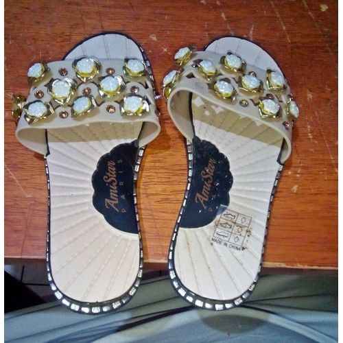 Sandales Roses Blanches Taille 35 ..