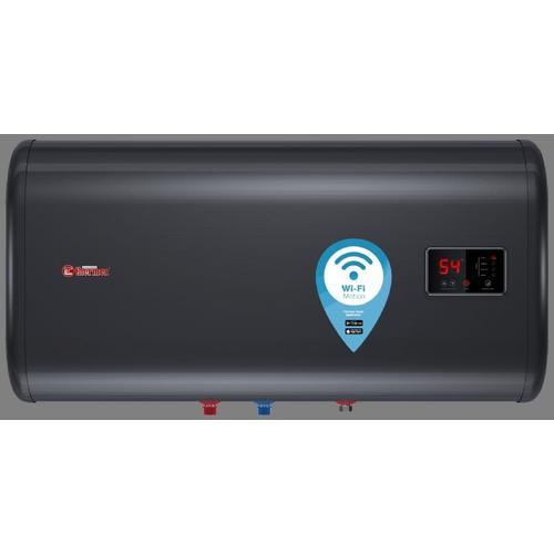 Thermex ID 50 H Shadow Smart WiFi chauffe-eau électrique intelligent horizontal plat, excellente performance énergétique, équipé d'un autodiagnostic et d'une protection antigel, cuves BIO-glasslined